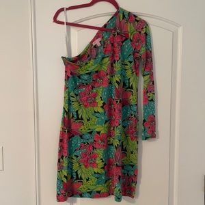 Lilly Pulitzer one-sleeve dress